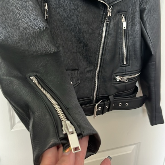 Zara moto fur jacket - Picture 4 of 16